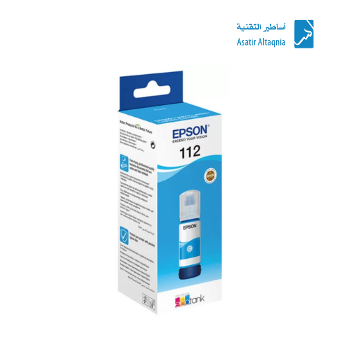 حبر طابعة ايبسون 112 أزرق
