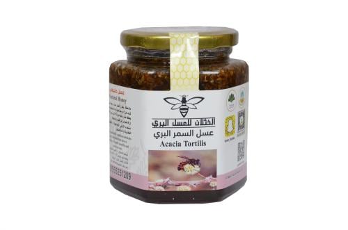 تختيم (قشط) نصف كيلو عسل سمر بري 250 جرام( عسل الش...