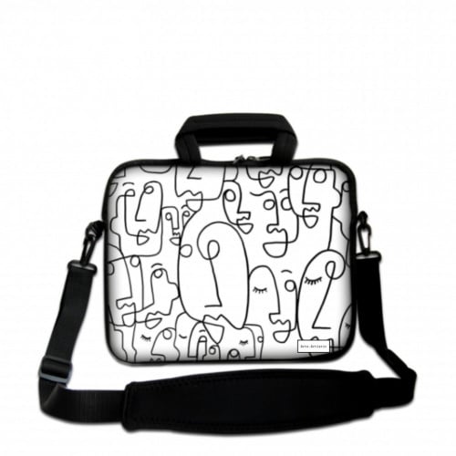 White Laptop bag