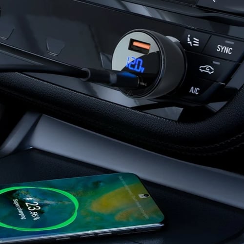 شاحن سيارة AceFast 63W