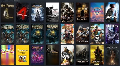 البكج الآسطوري - بكج العاب ستيم PC