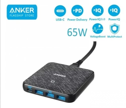 منصت شحن أنكر 65W - ضمان سنتين