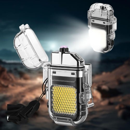 ولاعة و كشاف مزدوجة