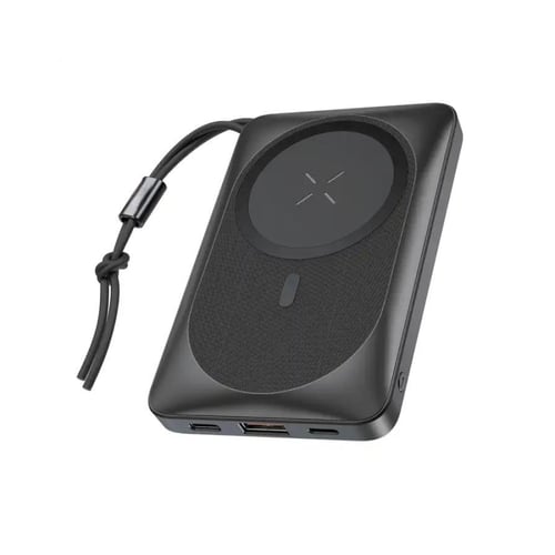 بطارية متنقلة شحن لاسلكي ماك سيف 10 ألاف بلك - ضما...