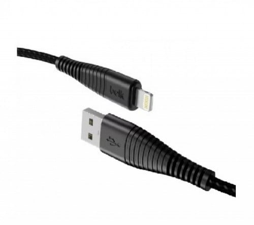 كيبل ايفون بلك بطول 1.2M قماش - ضمان سنتين