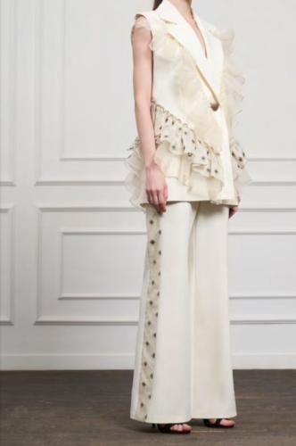 طقم ميونيتي كريب بكشكش تورقنزا