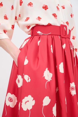 ADL طقم صيفي بألوان متعاكسة