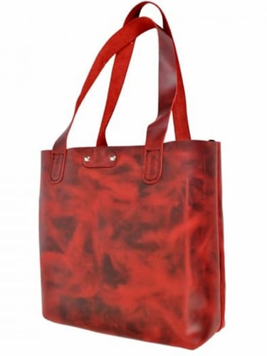 حقيبة يد جلد طبيعي صناعه يدوية فاخرة