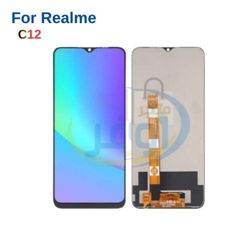 شاشة هاتف ريلمي C12