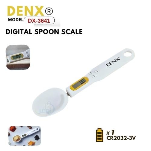 ملعقة قياس رقمية وميزان مطبخ إلكتروني DX-364L من DENX