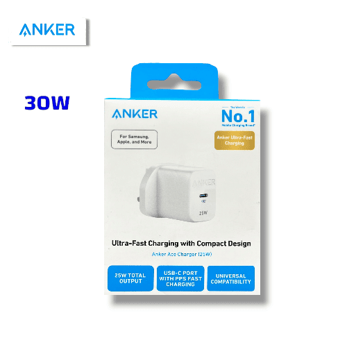 شاحن سريع 30 واط ماركة آنكر