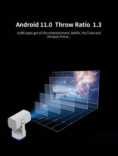 جهاز عرض ميني متنقلPROJECTOR MG MGK200