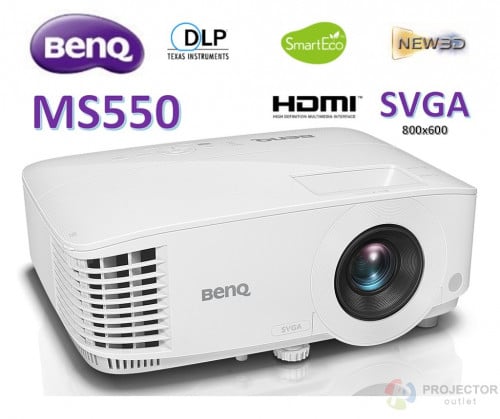 جهاز العرض التعليمي Projector Benq MS550 SVGA