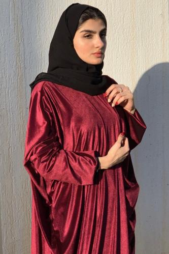 RED VELVET ABAYA