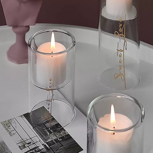 حامل شموع. زجاج