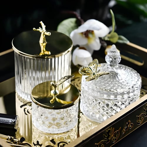 علب تخزين زجاج متعددة الأستخدام.