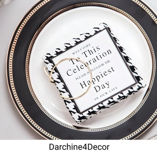 خواتم مناديل سفرة.