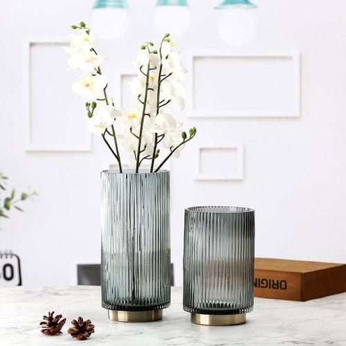 فازه زجاج أسود