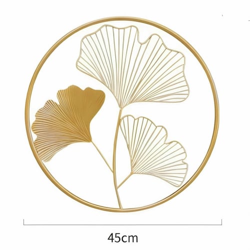 ديكور جداري ذهبي.