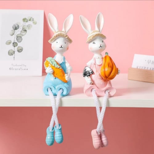 مجسم الأرنب قطعتين