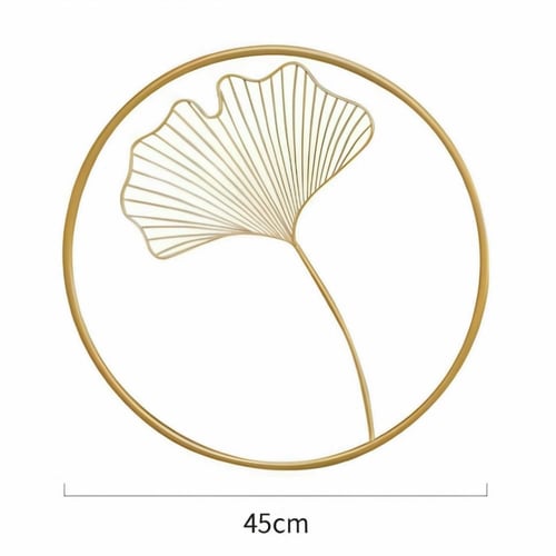 ديكور جداري ذهبي.