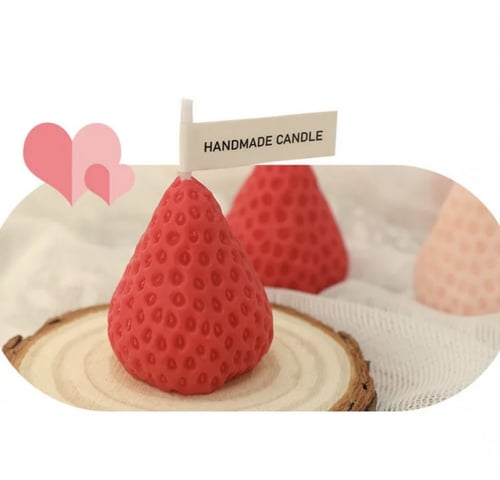 شمعه الفراولة