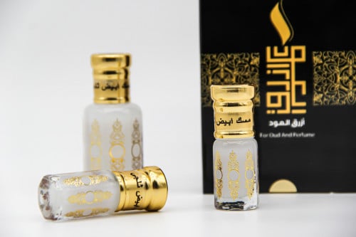 مسك أزرق العود ابيض