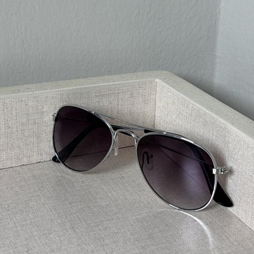 نظارة اطفال فضي