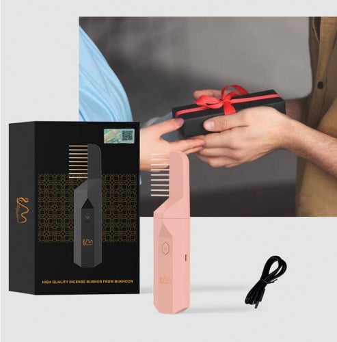 مبخرة شعر الكترونية وردي