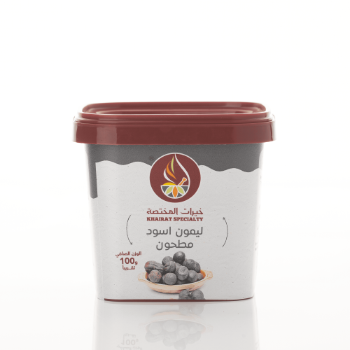 ليمون اسود مطحون 100جرام