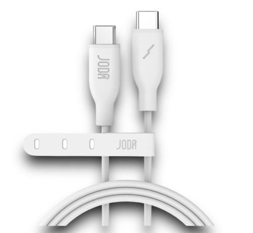 كيبل شحن تايب سي سيليكون بقوة 60 واط من شركة Joda