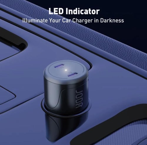 فيش سيارة مدخلين تايب سي 140 واط من Joda