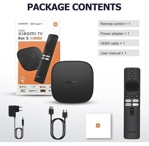شاومي Tv Box S دقة 4K Uhd