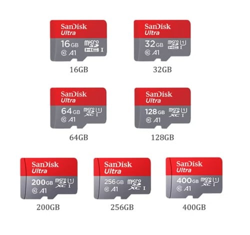 ذاكرة مايكرو اس دي سان ديسك الترا