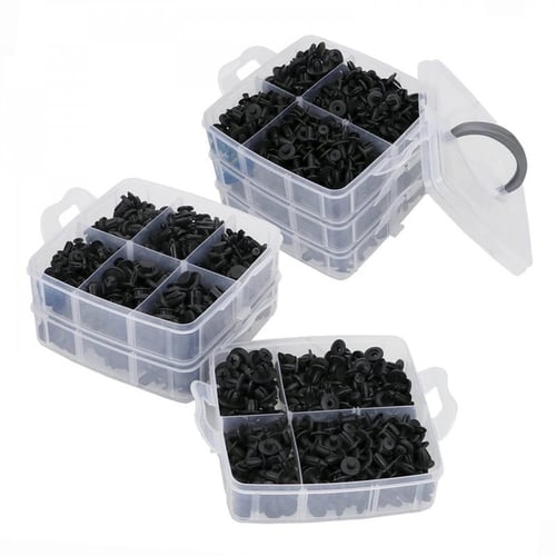 طقم كلبسات مسامير كلبس 300 حبة جميع المقاسات