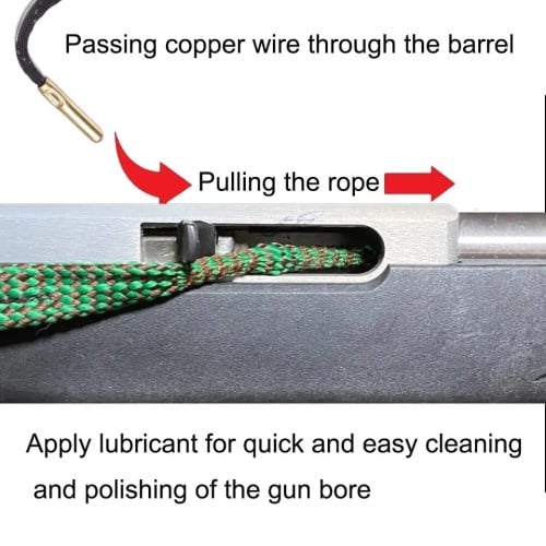 ممراط حبل خيط تنظيف ل المسدسات و للبنادق سكستين و...