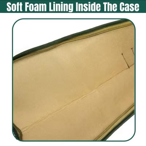 جراب بندقية مبطن بطول 129 سانتي او 50 انش لونين