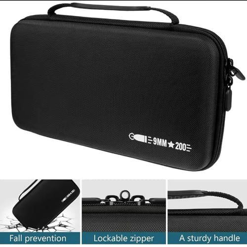 شنطة ل حفظ و تخزين الرصاص سعة 200 طلقة عيار 9 ملي