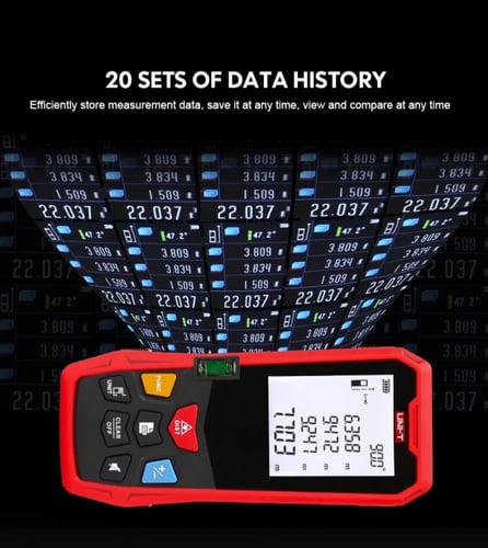 جهاز ليزر ل قياس المسافة بالليزر ماركة UNI-T مسافا...