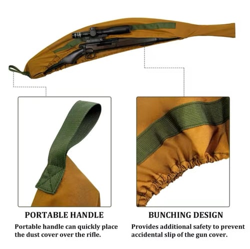 جراب بندقية مبطن بطول 130 سانتي او 51 انش لونين