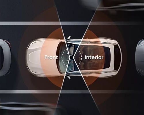 داش كام من شاومي احدث اصدار امامي 4K + داخلي GPS ر...