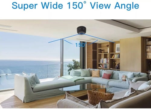 كاميرا مراقبة الاطفال صغيرة تشتغل عن طريق الجوال +...