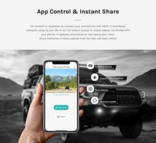 داش كام امامي2.4K شاومي اصدار A500 pro plus