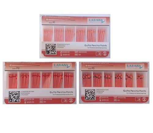 Perfect Gutta Percha Size F Packed 60pcs