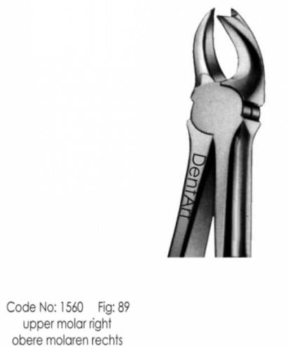 Extraction Forceps. Fig No.89 - UK Type- DA-1560