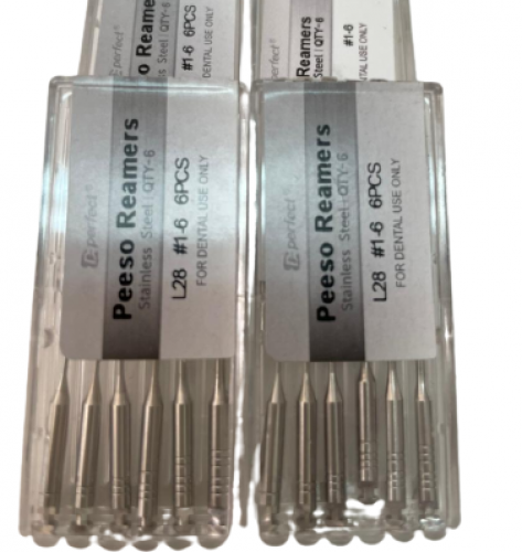 Peeso Reamers L: 28mm ( pack of 6 )