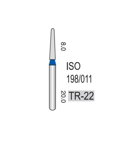 FG DIAMNID BUR ISO: 198/011 -(pack of 5 ) - TR-22