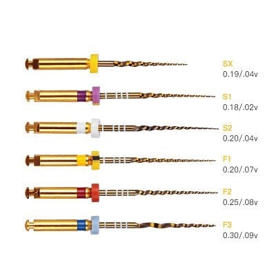 Protaper Gold Rotary Files 25mm