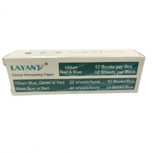 Articulating Paper Thick size 100um20 sheets x 10...