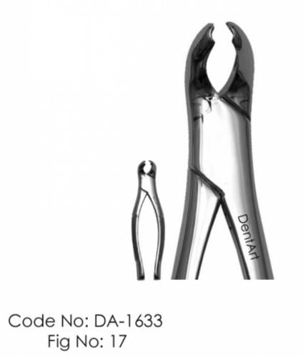 Extraction Forceps. Fig No.17 - UK Type- DA-1633